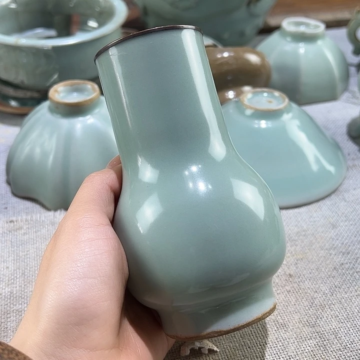 瓷片龙泉窑 著瓶