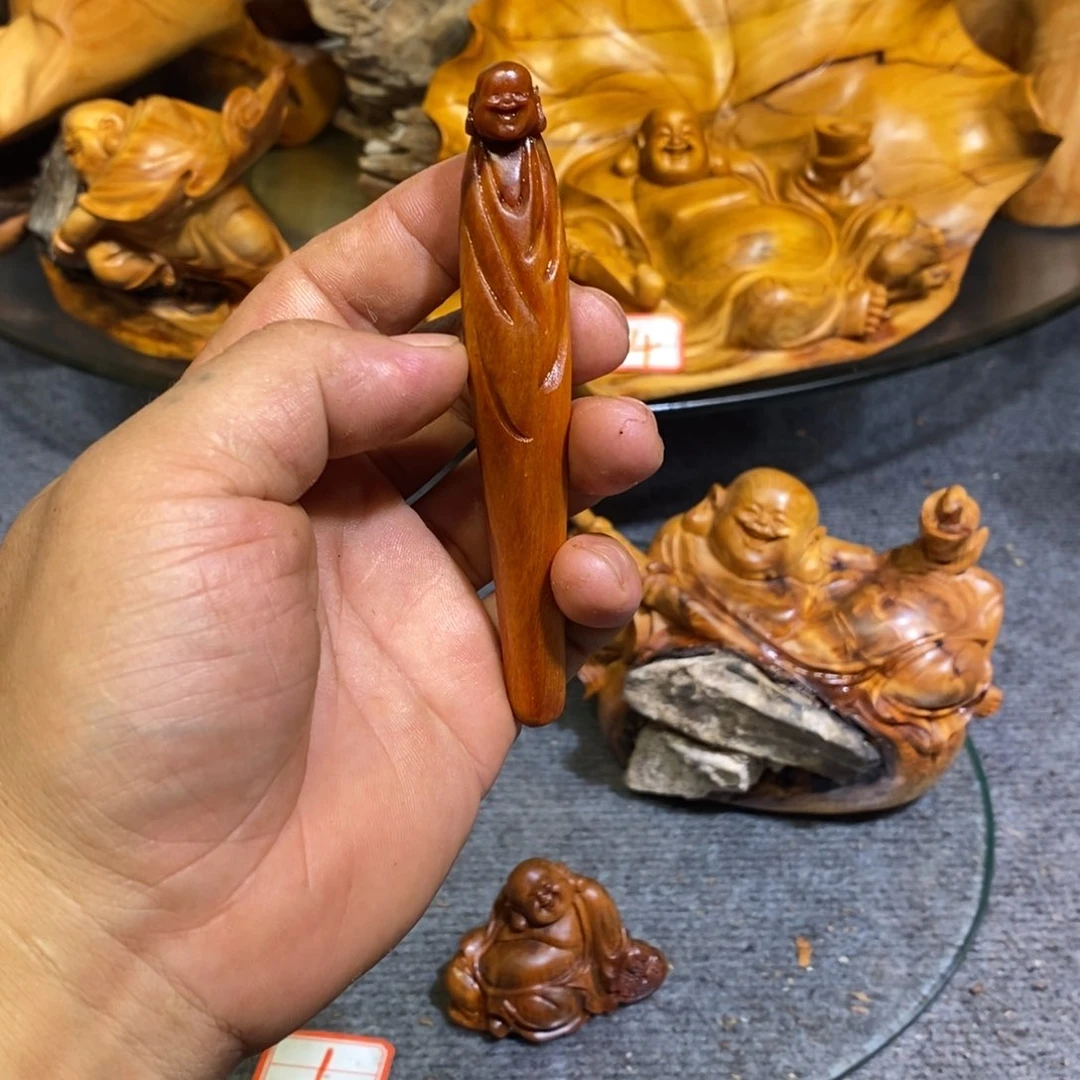 柏木（崖柏）木雕工艺品摆件家居崖柏手串崖柏