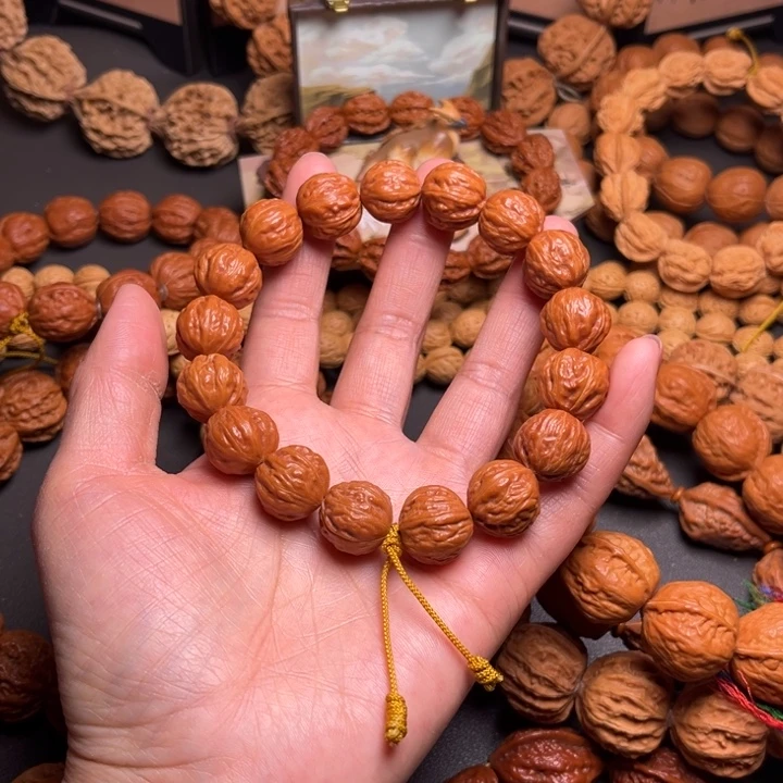 大***弟手串文玩核桃京八棱