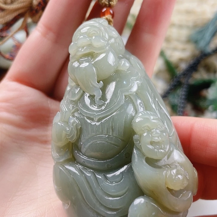 未镶嵌和田玉挂件