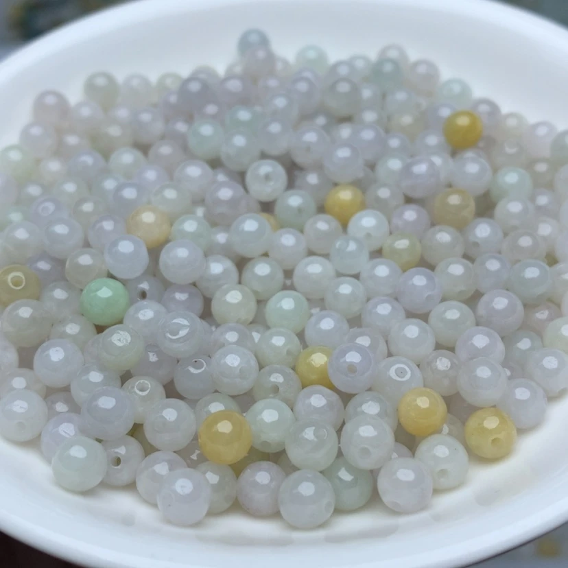 【闪购商品】翡翠手链未镶嵌卡5.4冰淡紫50个