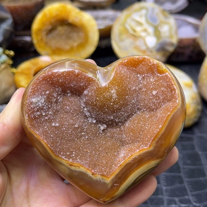 水晶发饰未镶嵌红爱心