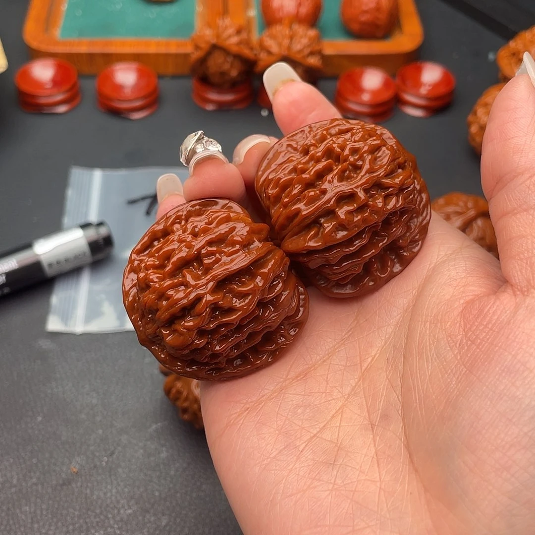 文玩核桃把件四座楼