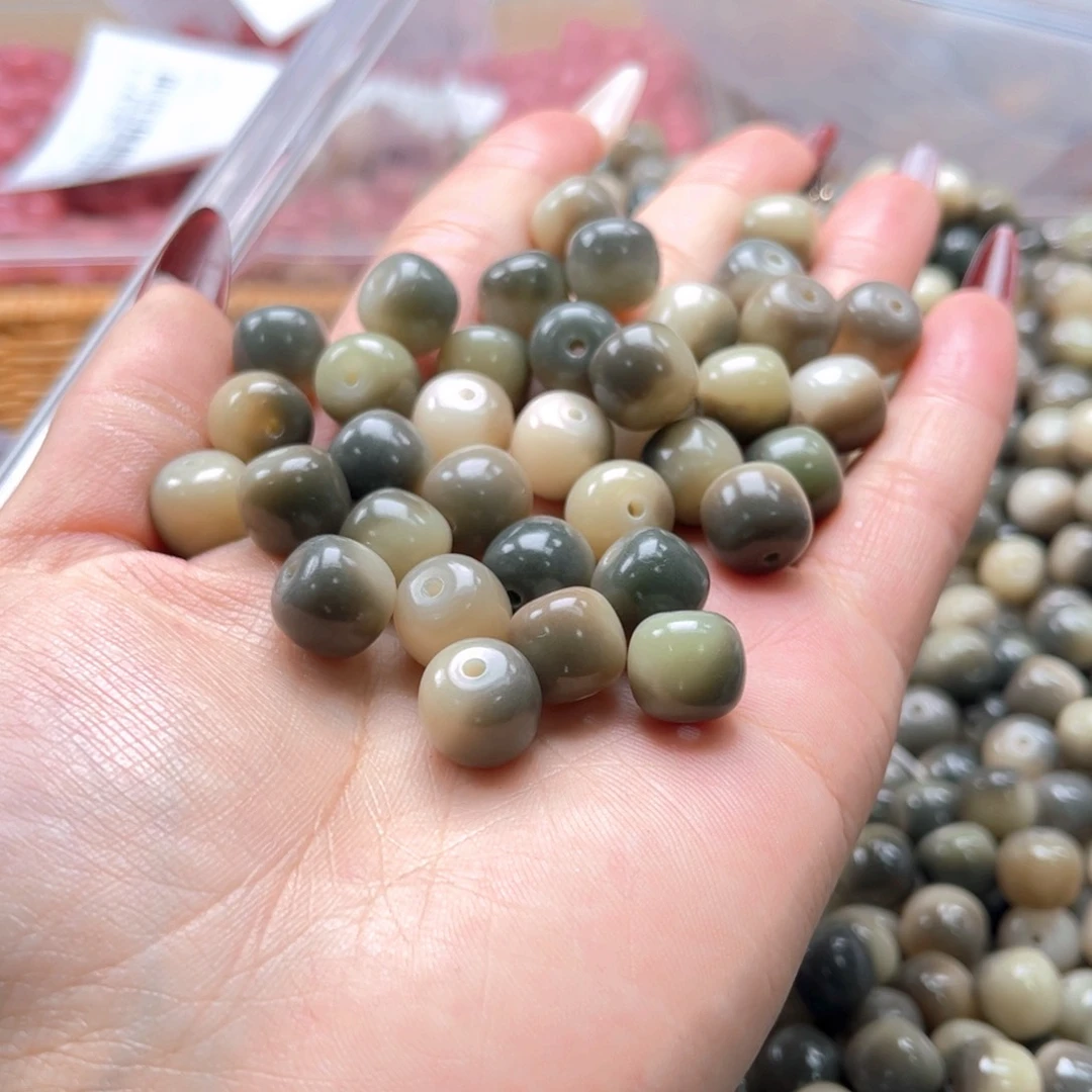 白玉菩提吊坠z11mm260颗。福利不售后