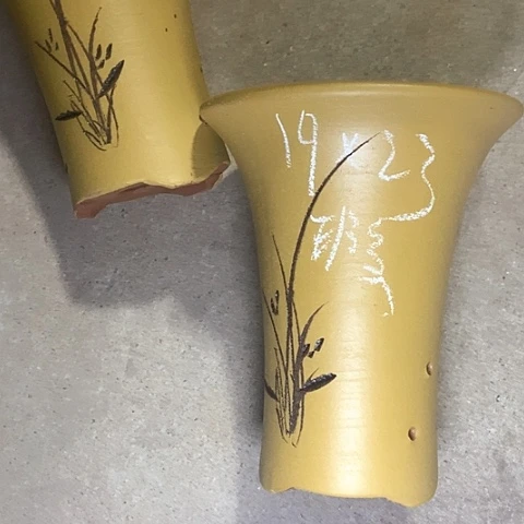 紫砂花盆紫砂的味道很