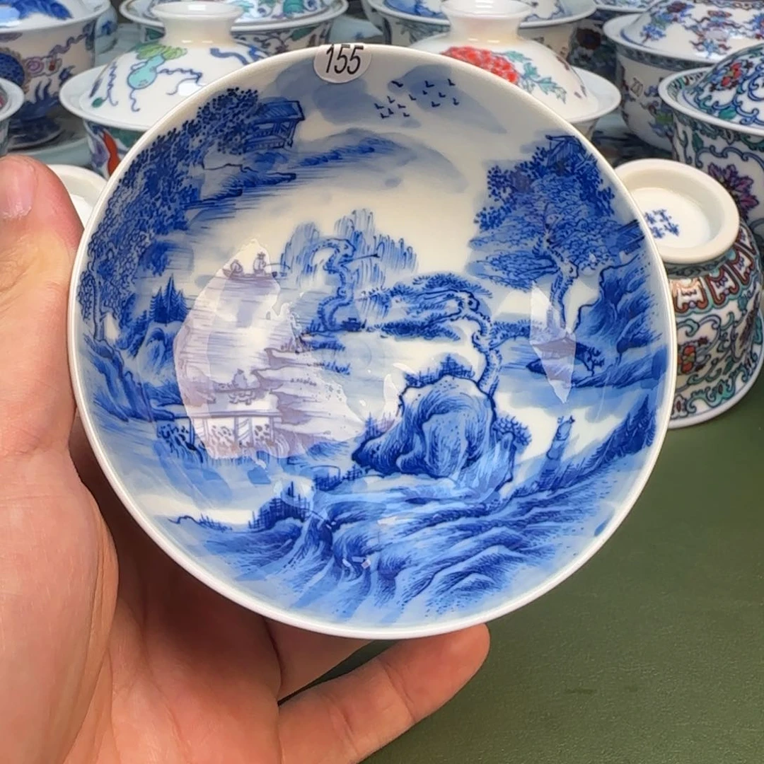 彦祖纯手工手绘茶具155