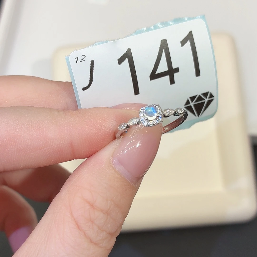 珠宝奇石银S925镶嵌长石