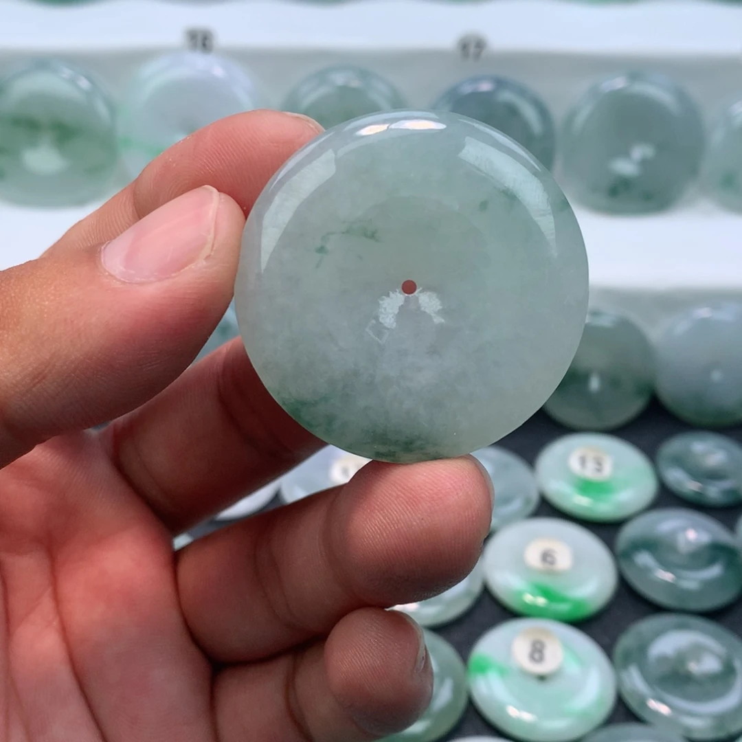 颈饰未镶嵌翡翠缅甸天然A货翡翠40-6.3