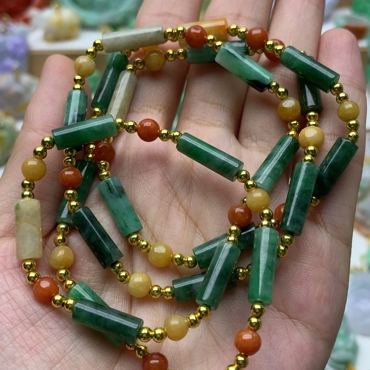 颈饰未镶嵌翡翠翡翠