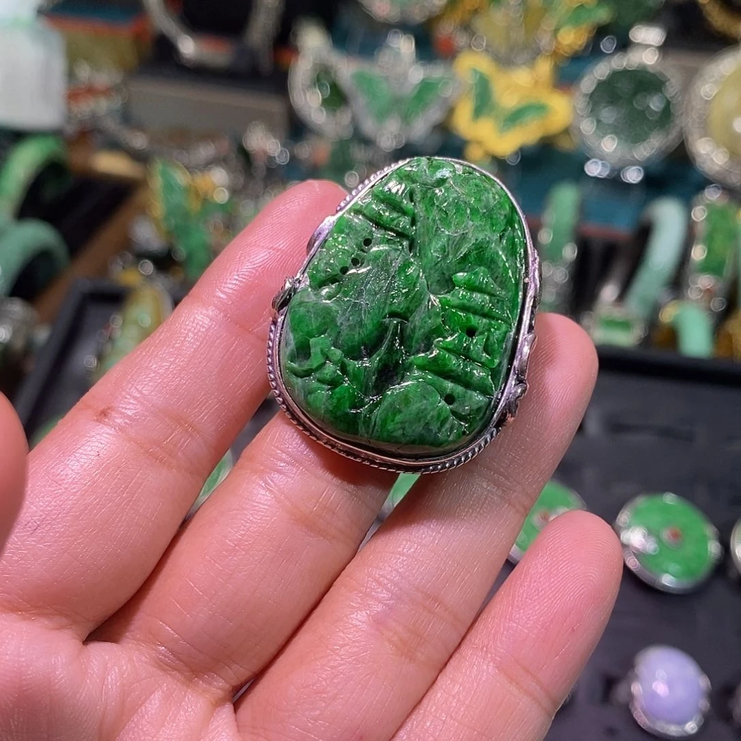 珐琅磁石戒指炸炸炸炸炸