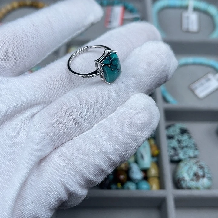 憨***纸绿松石未镶嵌其他