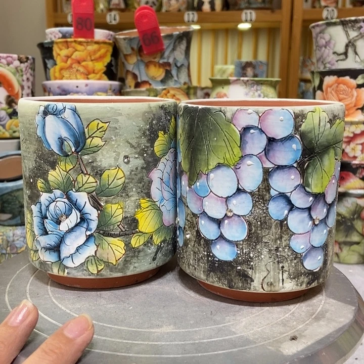 景德镇艺术手绘作品