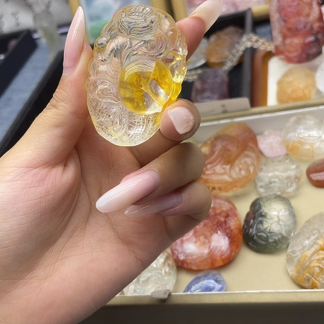 颈饰未镶嵌水晶天然