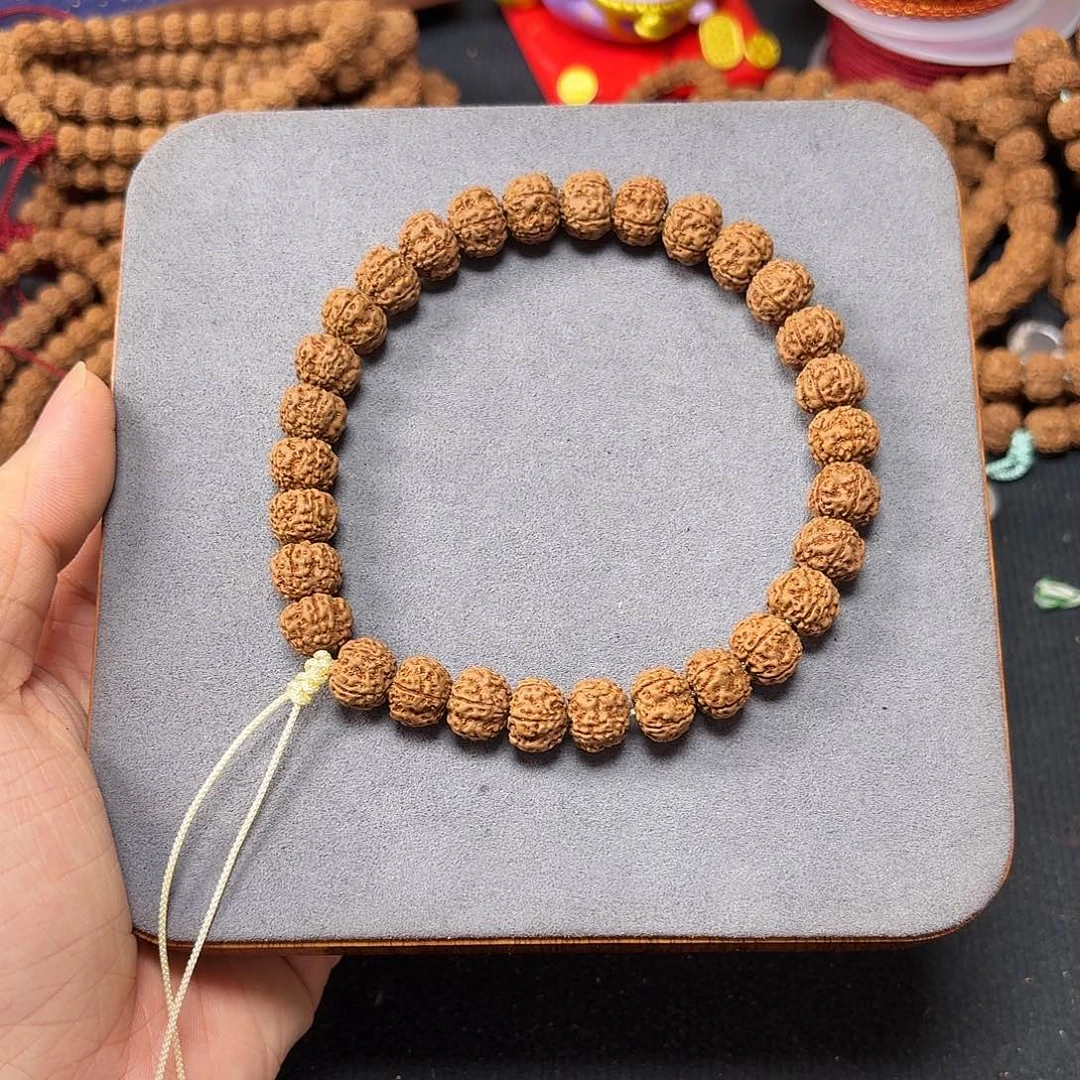 木诚MUCHENG瑕疵老树平细手持【黄点瑕疵/颗数27-36不等】