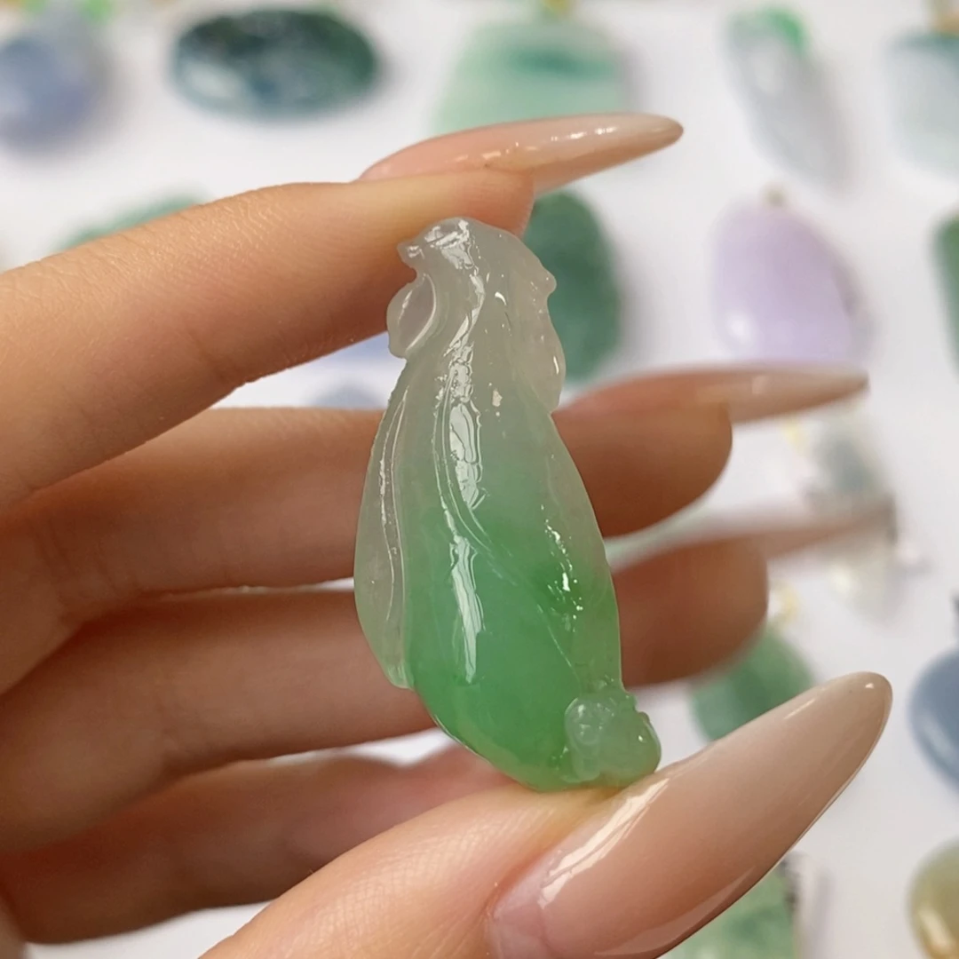 未镶嵌定制翡翠凤凰玉兰