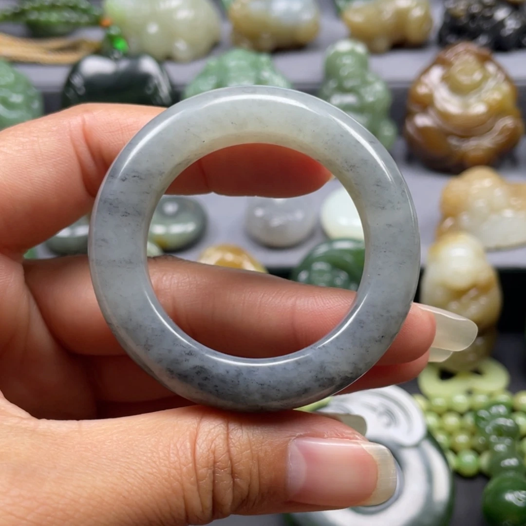 【闪购商品】未镶嵌和田玉挂件平安环