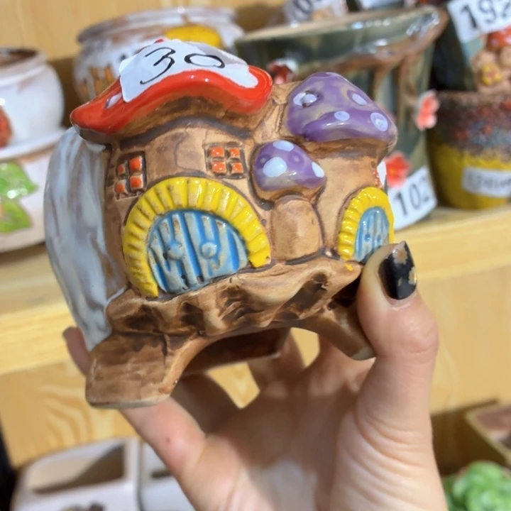 多肉花盆满15包邮