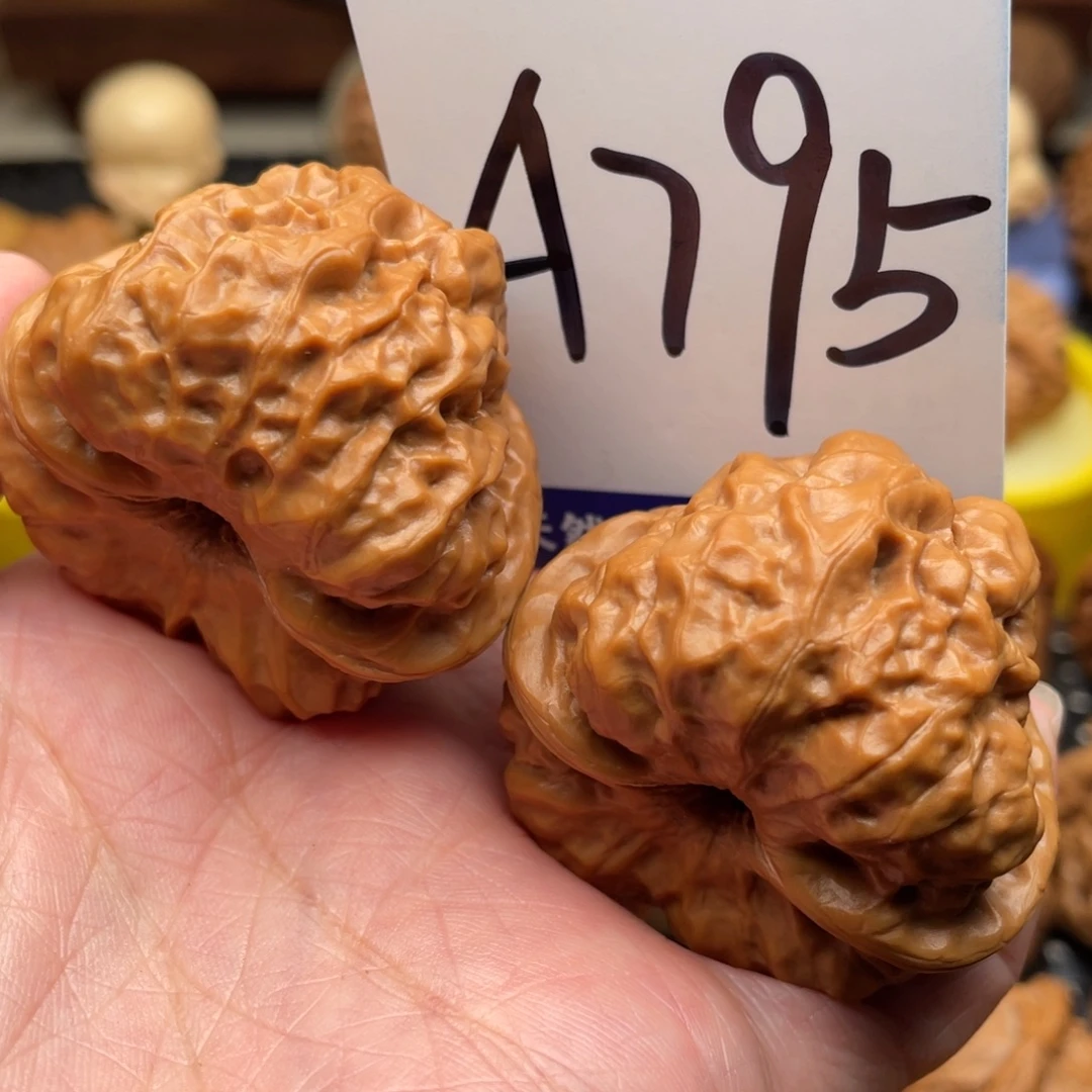 桃核把件蛤蟆头42