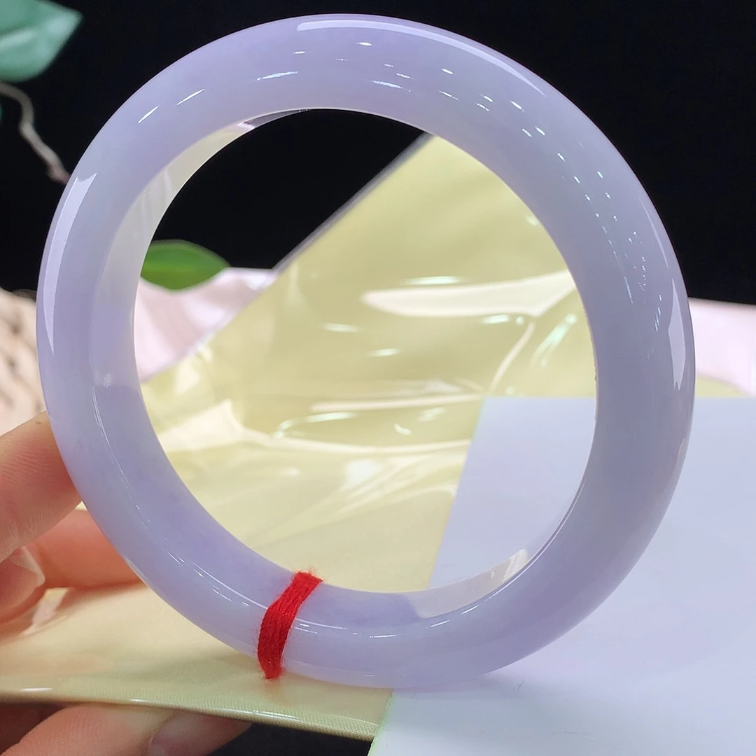 翡翠未镶嵌手镯62圈口0508