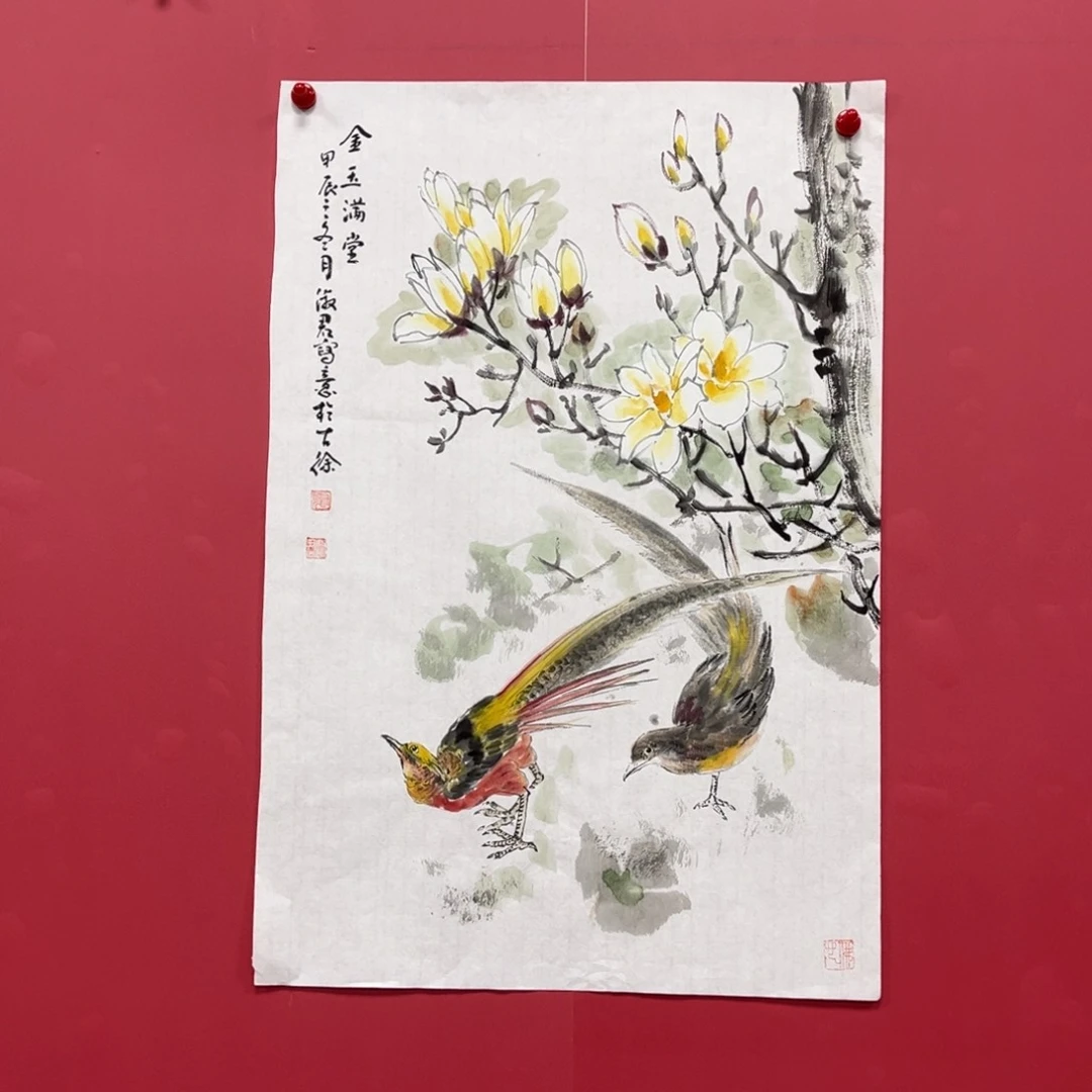 国画国画作品集一个由