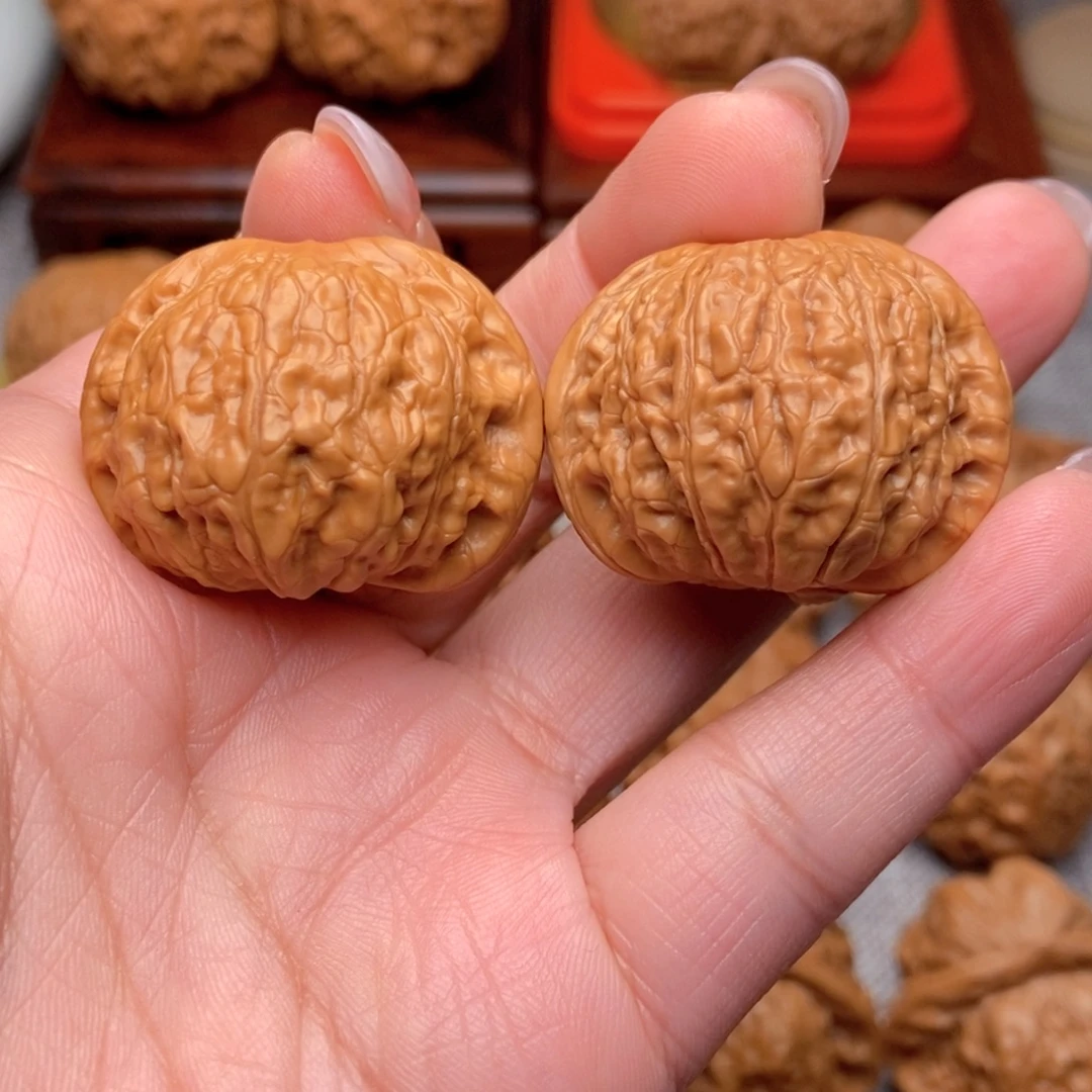 把件文玩核桃精品乾隆磨35