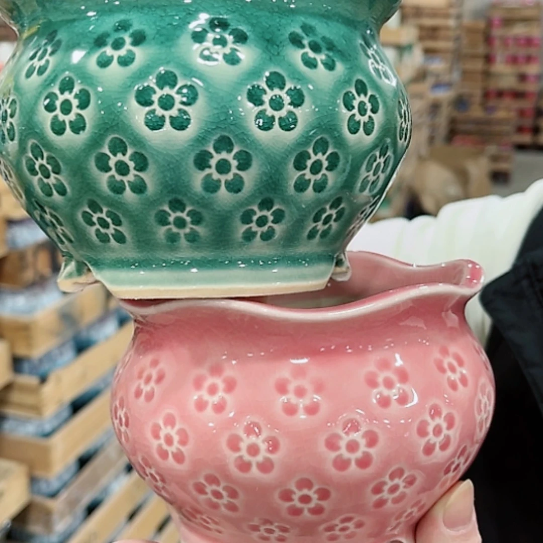 【闪购商品】陶瓷花盆