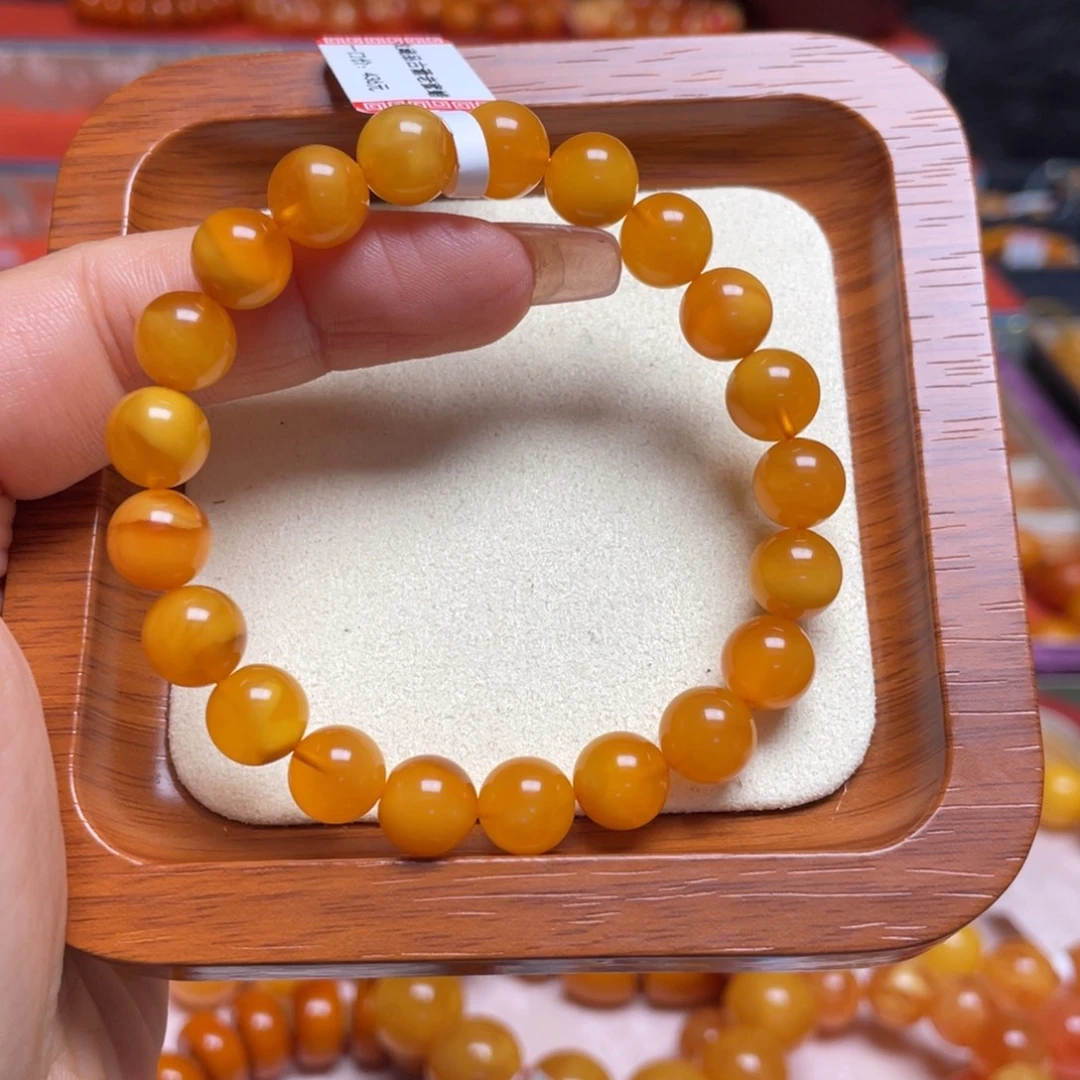 蜜蜡未镶嵌手链手串