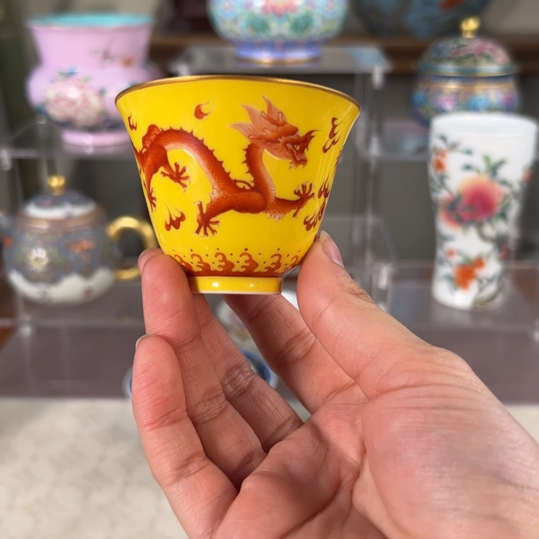 纯手工手绘 高端茶器