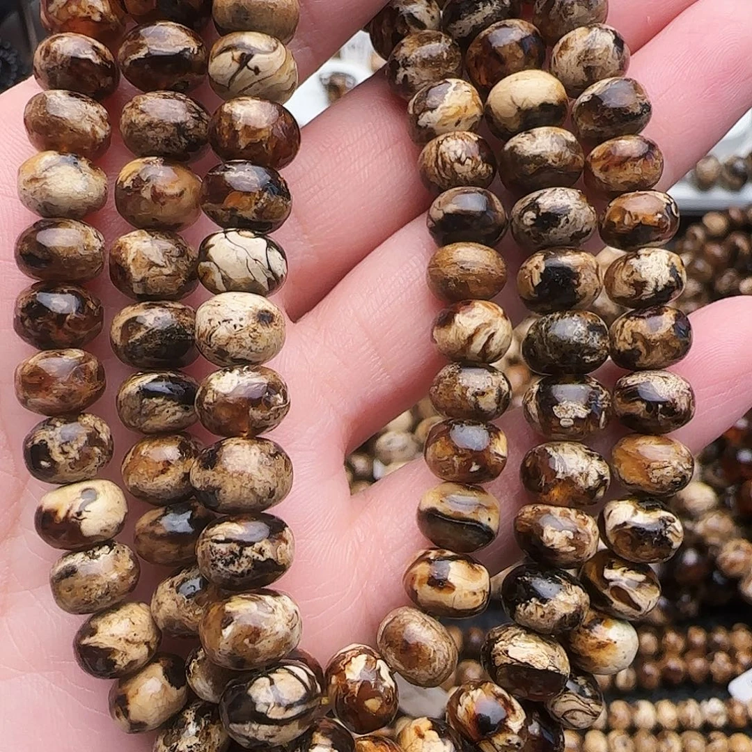 W***k琥珀未镶嵌手链抚顺琥珀