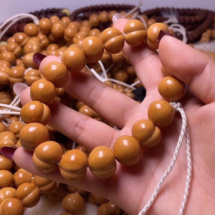 手串猴头核桃16尺寸镜面柯基屁桃手持全品无暇