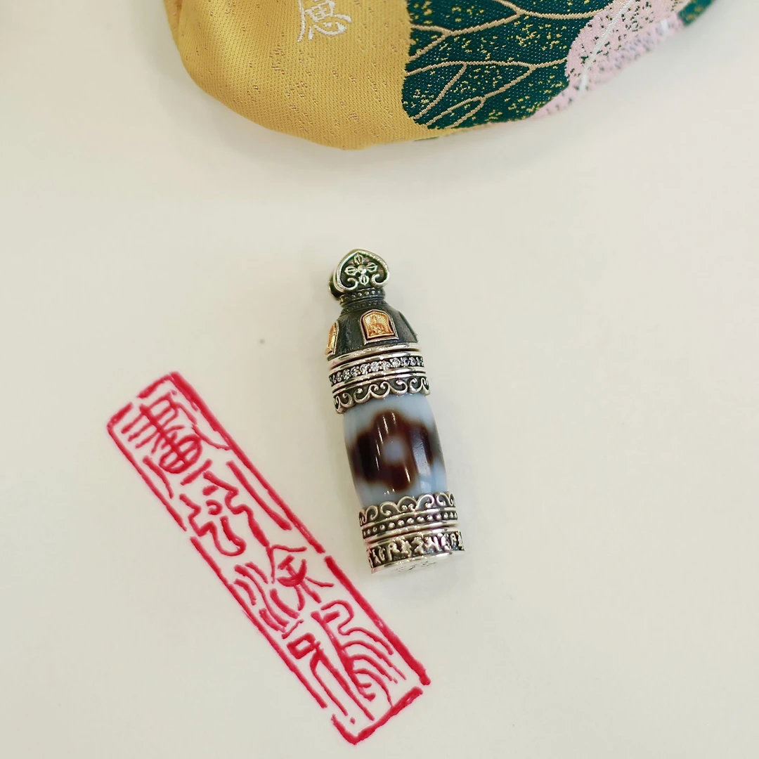 坛城三眼925银镶TZ001