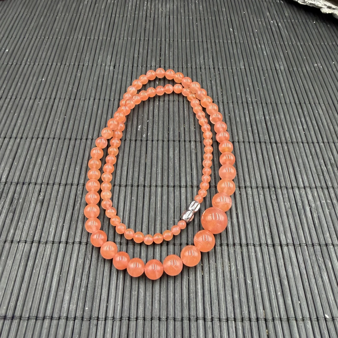 BY1217FZJT标009 北玉精选 南红项链 多样性发货