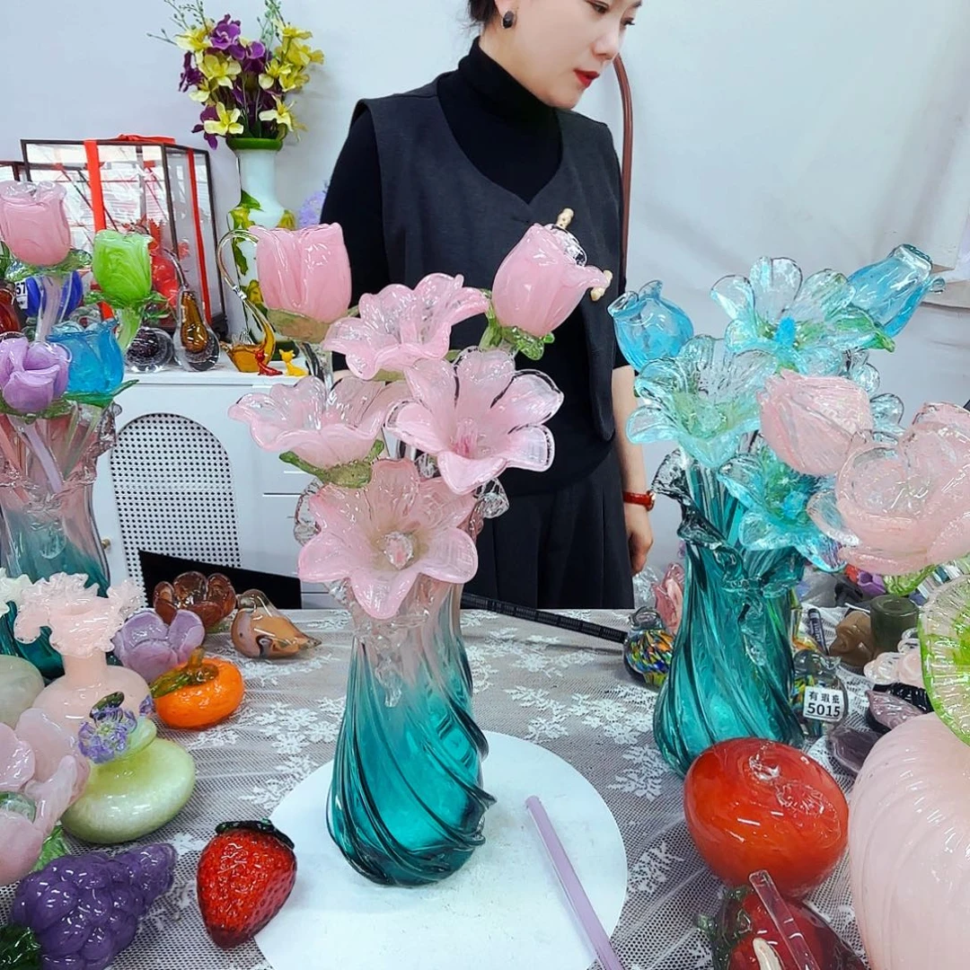 琉璃花瓶花器艺术品