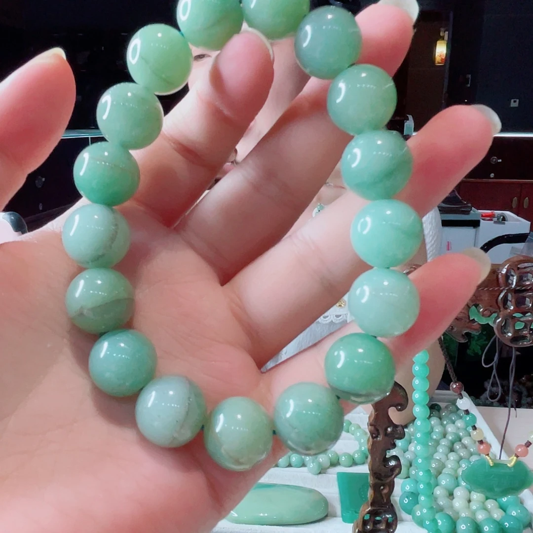 密玉（石英质玉）未镶嵌颈饰13