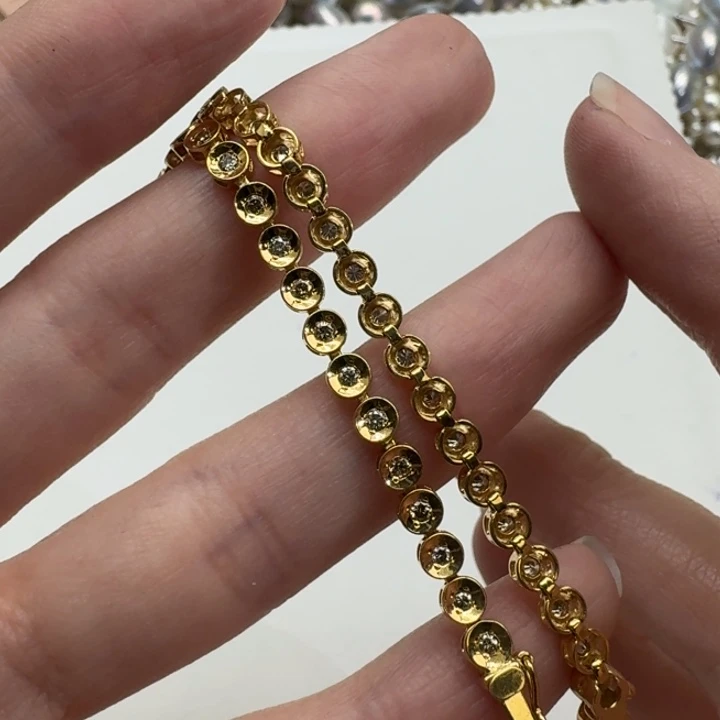 钻石手链未镶嵌成品