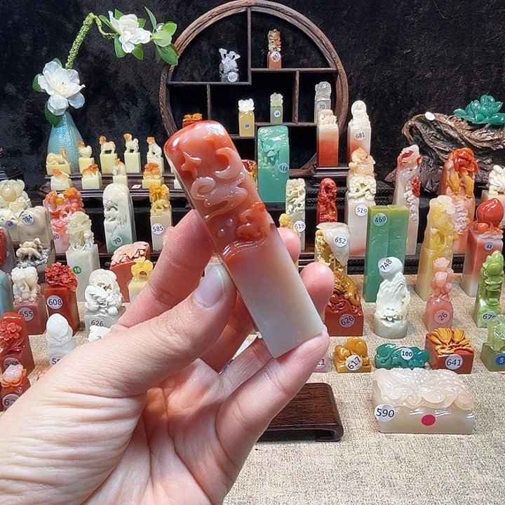 寿山石印石寿山石印章