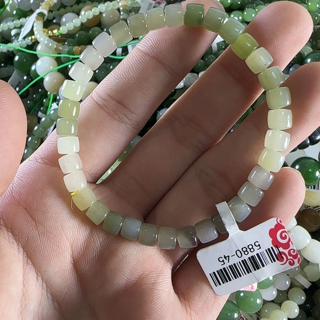 和田玉手链未镶嵌169