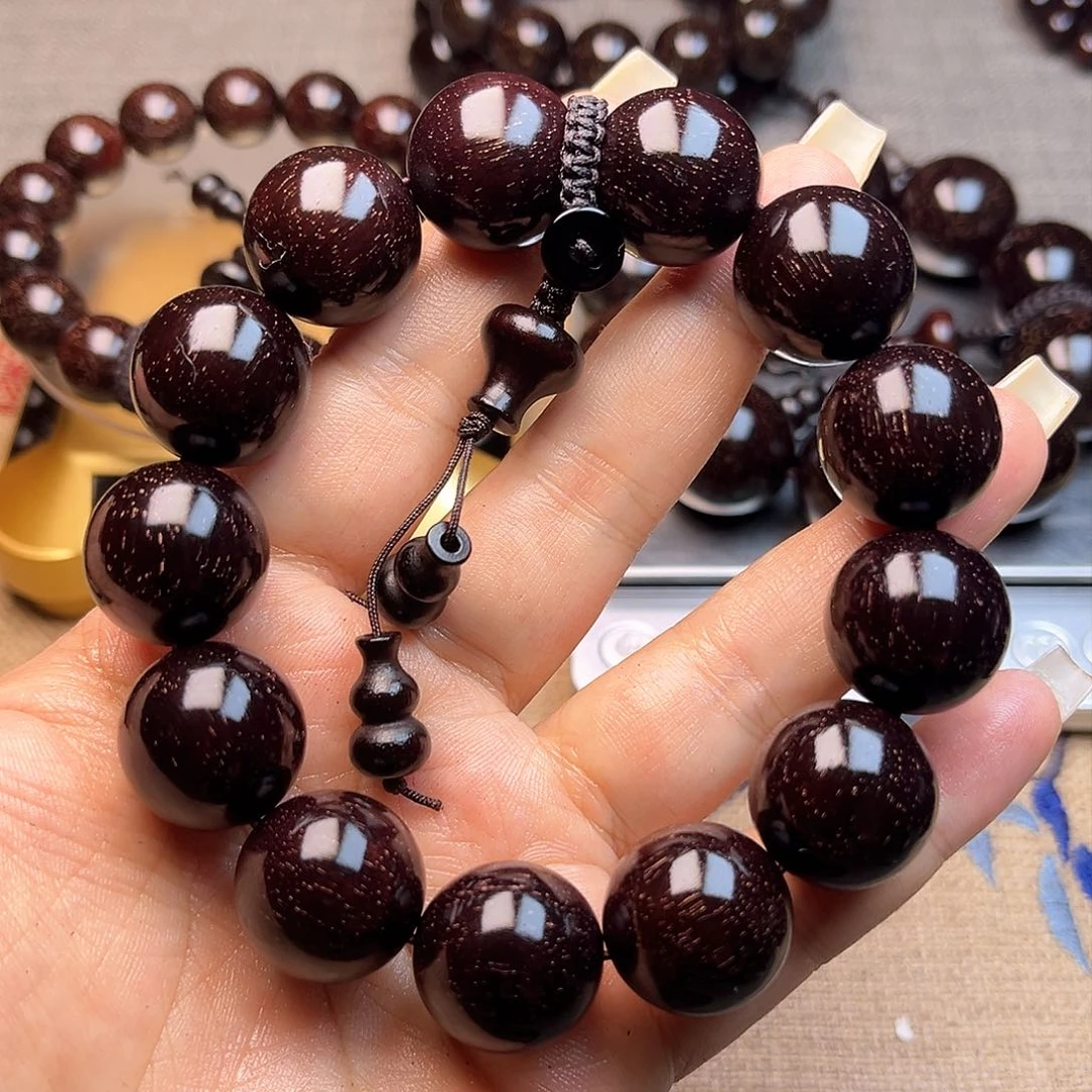 檀香紫檀（小叶紫檀）人**畏1.8 13颗满星