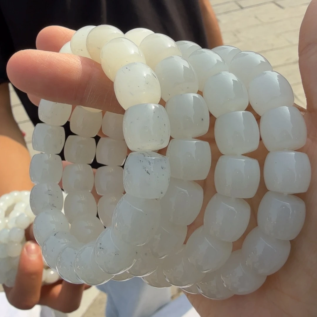 和田玉未镶嵌颈饰新疆白玉手串帅弟弟F多样性拍一发一
