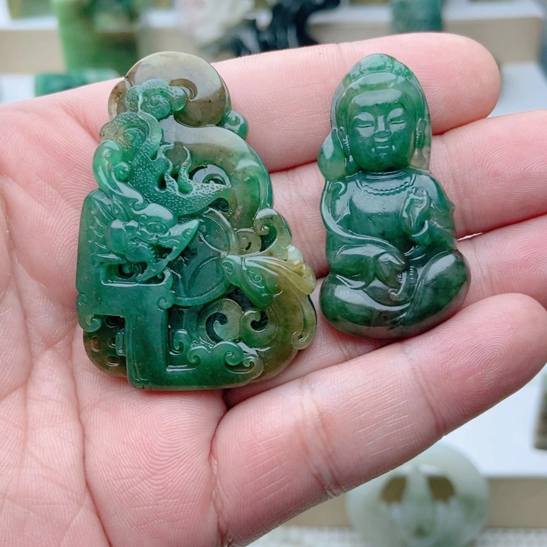 独山玉挂件未镶嵌恒*