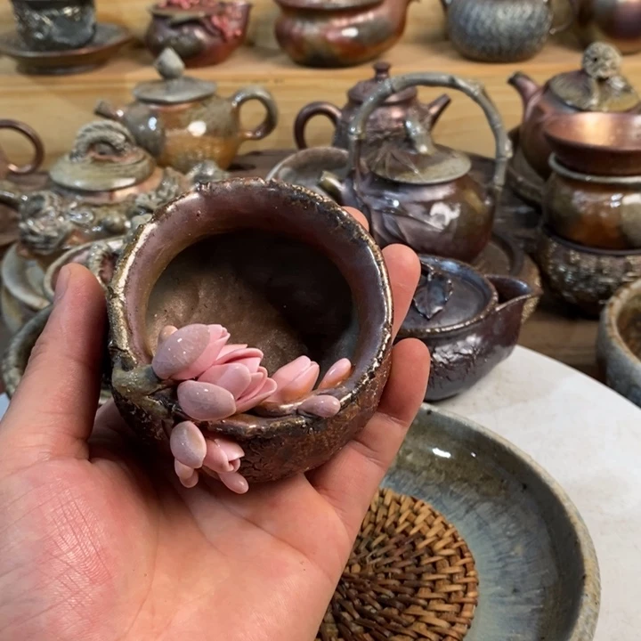 杯柴烧手工制作工艺