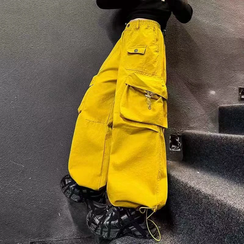 504134《现》春秋新款优选韩潮流儿童休闲舒适洋气百搭工装休闲裤