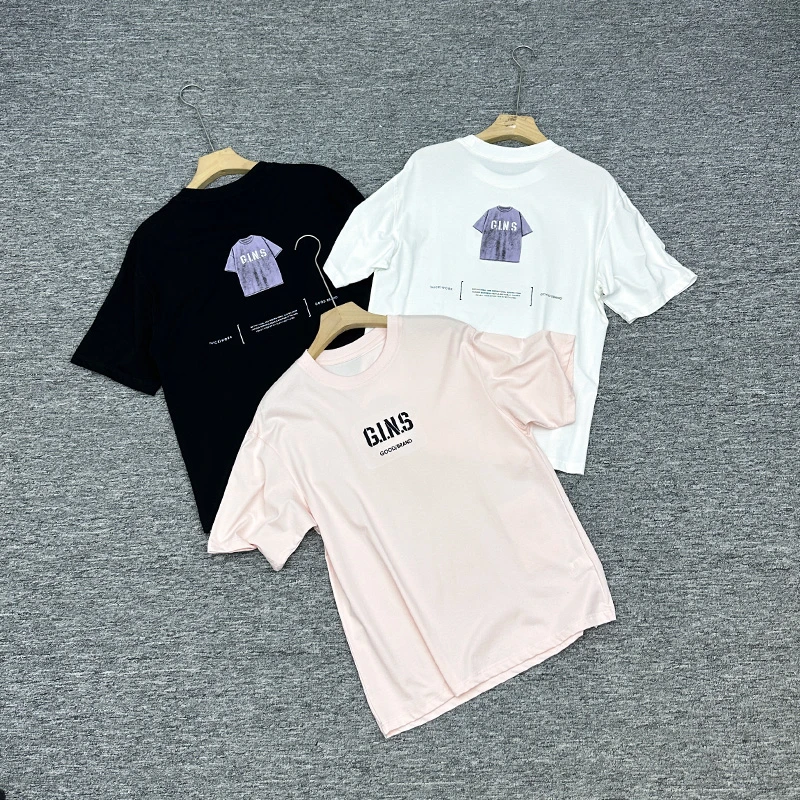 圆领短袖通用百搭时尚夏季T恤#2557