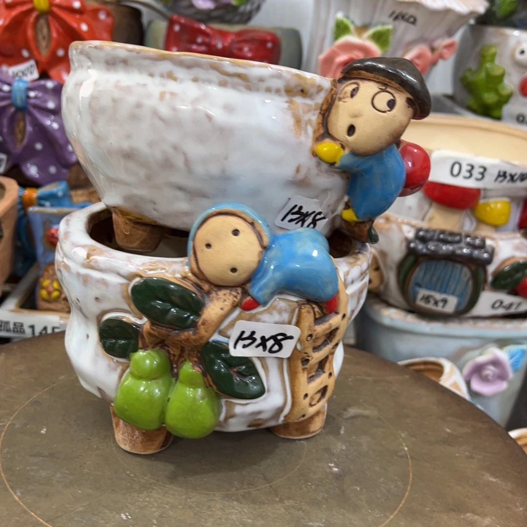 粗陶多肉花盆花盆