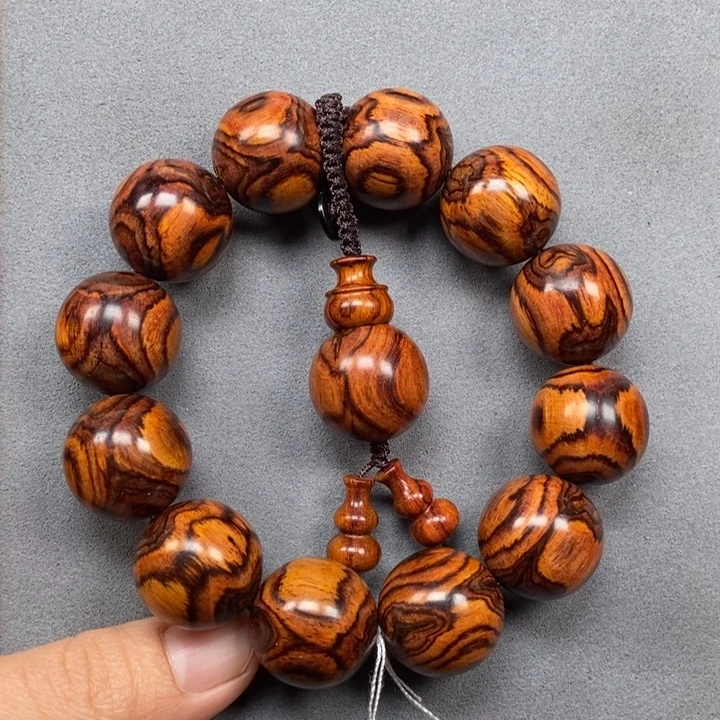 手串/手链黄花梨/降香黄檀海黄2.0鬼脸对眼