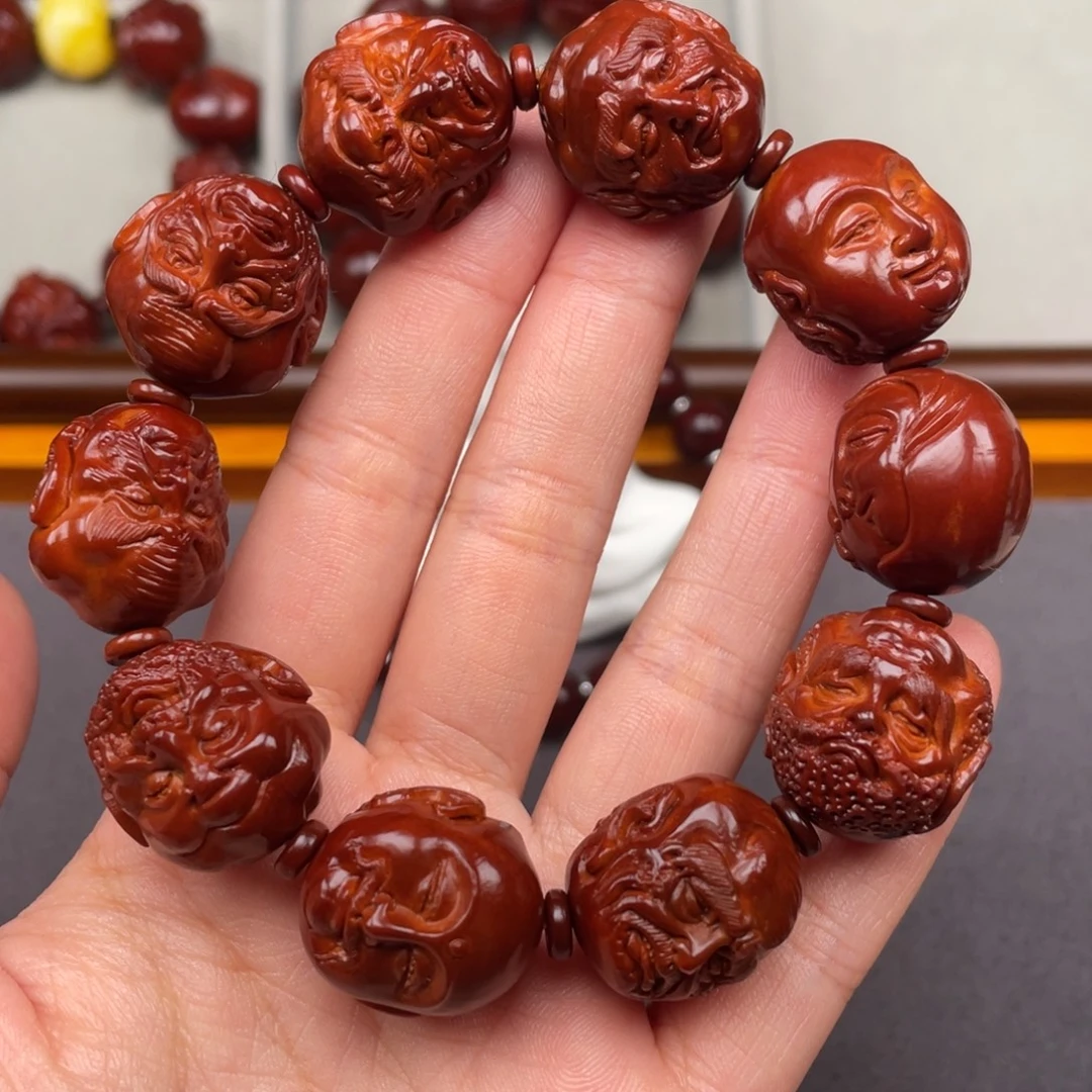 橄榄核手串/手链十八罗汉