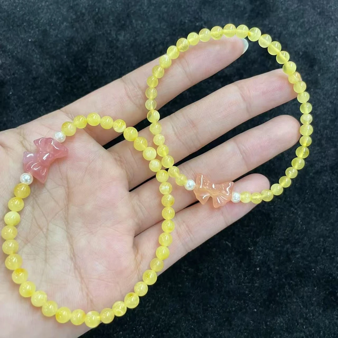 【玉经纶】31756/HQ37-蜜蜡手串-多样性发其一