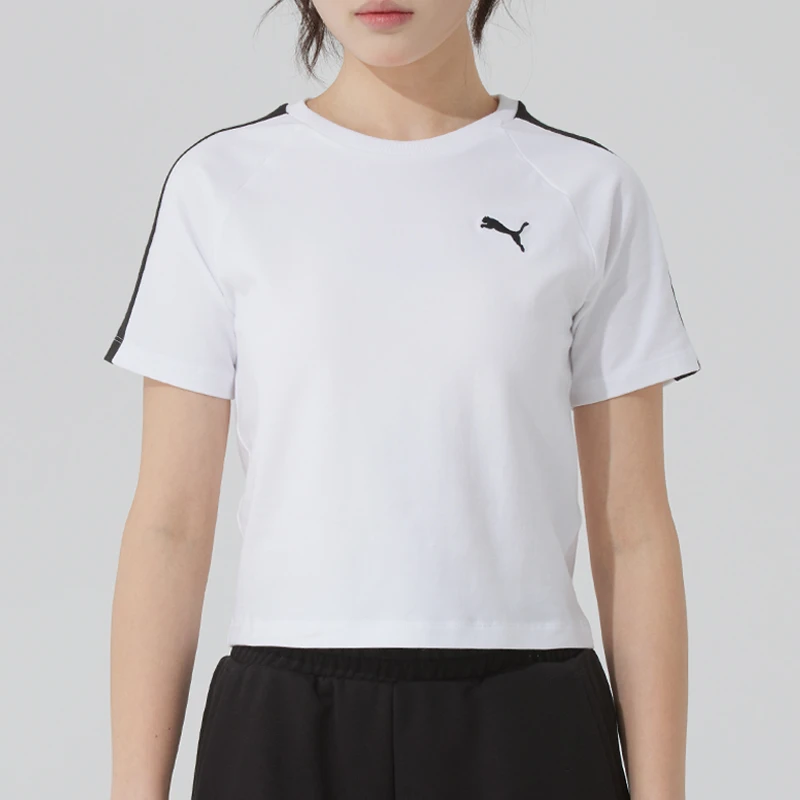 PUMA彪马官方女装2025新款T7圆领短袖T恤632925