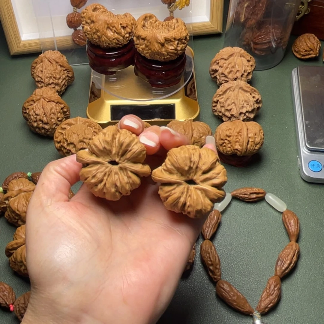 文玩核桃吊坠达摩40尺