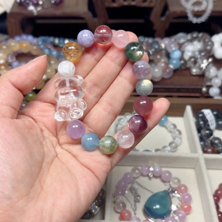 水晶手链未镶嵌金薇薇